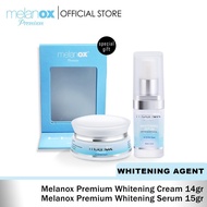 Paket Melanox Premium Serum Melanox Cream Melanox Facial Tissue