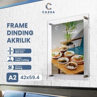 Acrylic Wall Frame A2 Acrylic Wall Frame Acrylic Poster Display Frame