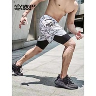 SSFashion 68014 Men's Sports Running Shorts With Cycling 2in1 Shorts