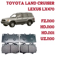 Front Ceramic brake pads TOYOTA LAND CRUISER LEXUS LX470 FZJ100 FZJ105 HDJ100 HDJ101 HDJ105 UZJ100 4