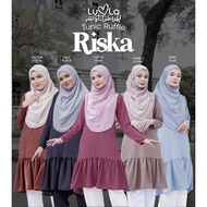 Luvla Tunic Ruffle Riska / Tunic Ironless / Tunic Muslimah / Blouse Lahuh / Blouse Ironless / Blouse