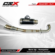 Exhaust csx factory muffler pnp kph Head MX silincer type Kj1