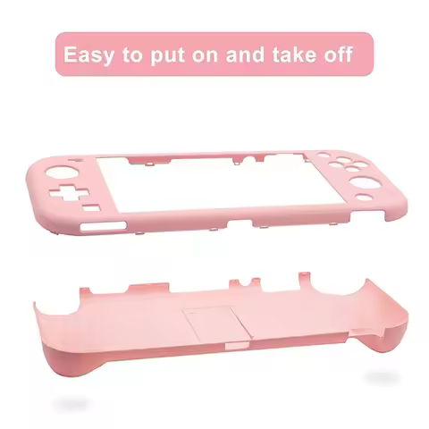 Pink Protection Case For Nintendo Switch Lite With Kickstand Hard Case For Nintendo Switch Lite Game