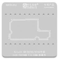 AMAOE IC MOLD N970-012 NOTE10 SM-N970U/9700 MAINBOARD SIZE:70*70 H:0.12MM ORIGINAL 771898