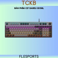Dareu EK98L Gray Black Mechanical Keyboard, 98 Keys, Knob, DareU DREAM Switch