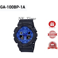 CASIO G-SHOCK GA100BP-1A Blue Paisley Series 100% Authentic.GA100/GA-100BP/GA-100BP-1ADR