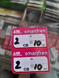Voucher kuota Smartfren 2GB kuota utama 10 hari + akses Unlimited aplikasi pilihan setelah kuota hab