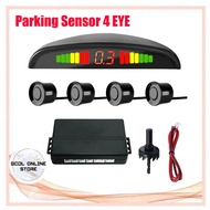 New Car Parking Sensor With 4 Eye Radar System Parking Sensor Kit Rear Sensor Auto Sound Alarm Alert