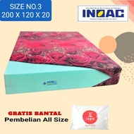 Kasur Busa Inoac D23 Bergarai / No. 3 Ukuran 200x120 .