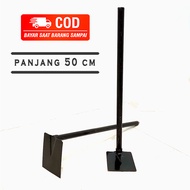 CANGKUL KECIL MINI GAGANG BESI PANJANG 50 CM