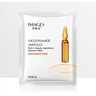10PC IMAGES Nicotinamide Ampoule Facial Mask
