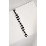 Blank Notebook / Black Paper (A4/A5)