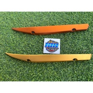 Heat Protection Genuine TTX Exhaust Pipe Panel Yamaha Code 1GS-E4718-Q3-XX Orange Gold Color The Out