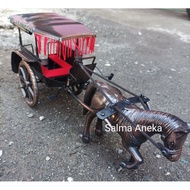 MINIATURE ANDONG IRON DOKAR HORSE TRAIN