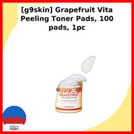 [g9skin] Grapefruit Vita Peeling Toner Pads, 100 pads, 1pc / Korean Peeling Pads / Brightening Effec