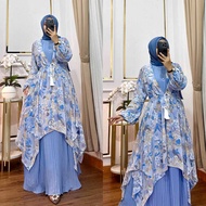 REALPICT COD SET ATHAYA INNER + OUTER BAHAN CERUTY MOTIF & PLISKET TERMURAH BEST SELLER TANGAN PER