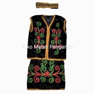 Kalimantan Dayak Regional Traditional Clothes For Elementary School Girls