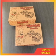 Laminated Kraft Martabak Box Eco-Friendly Kraft Martabak Box Kraft Box Packaging