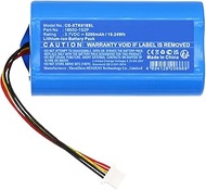 Battery Suitable for XTOOL 18650-1S2P, InPlus IK618 Automotive Key Programmer