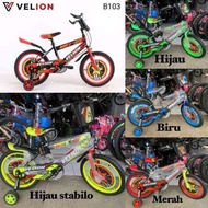 TERBARU Sepeda anak anak BMX 16 inch Velion sport B 103 Velg Besi Ban