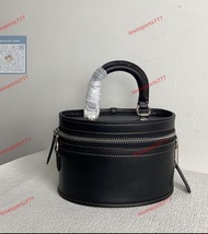 Coach 女士經典標志TRAIL手袋盒子包化妝包～20x13x11cm