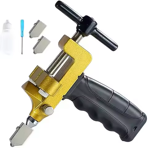 2-in-1 Glass Cutter Manual Tile Cutting Tile Cutter For Glass/Mirror/Ceramic/Tiles Cutting Tools Set