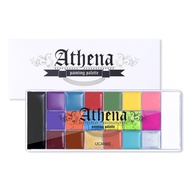 Oil Paint ucanbe20 Oil Paint Stage Makeup Cross-Border Color Halloween Athena Watercolor Makeup Pale