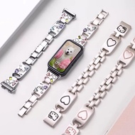 Inlaid Gemstone Watch Strap Compatible for Huawei band 11 Strap Adjustable Huawei band 11 pro Strap 