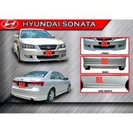 Hyundai Sonata 2008 2009 2010 RL bodykit body kit front side rear skirt lip trunk boot spoiler