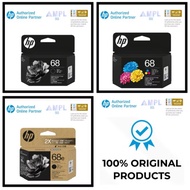 HP 68 Original Ink Cartridge | HP 68 Black 68 Tri-color 68e EvoMore Black  | HP DeskJet 2932 Envy 61