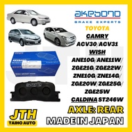 TAIHOAUTO AKEBONO Rear Brake Pad Toyota Camry / Wish / Caldina Ceramic Disc Break Pad Belakang Brek 