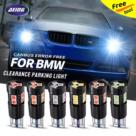 2×T10 W5W LED Clearance Parking Lights Bulbs 168 No Error For BMW 3-Series E66 E46 E90 E36 E91 Touri