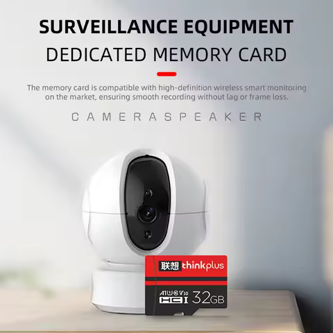 Lenovo ThinkPlus Micro SD Card TF Memory Flash Card 256GB 128GB 64GB 32GB U3 V30 4K Full HD for Phon