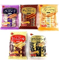 Bourbon เบอร์บอน คุกกี้ บิสกิตช็อกโกแลต เค้ก เวเฟอร์ Bourbon Lubera Chocoliere ช็อกโกเลียร์ Rollita 