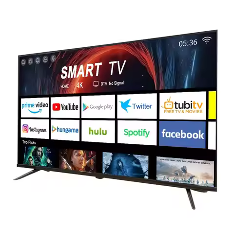 12V Curved 32-Inch 4K Android Smart LED TV 43-98 Inch 120Hz 144Hz 240Hz Lcd Television With 90 95 98