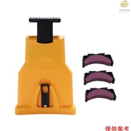 Woodworking Dedicated Chain Saw Knife Sharpener Chain Sharpener Quick Chain Sharpener Tool Chain Sharpener+3 Sandstones