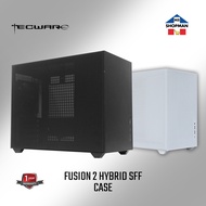 Tecware Fusion 2 Hybrid SFF BLACK / WHITE MATX / ITX / w/ Tempered Glass Option Chassis PC Case