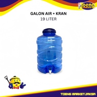 WATER GALLON + FAUCET 19L AG