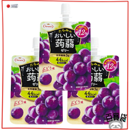 Tarami - 日本低卡提子味吸吸蒟蒻啫喱果凍150g x 3(此日期前最佳：2026年01月22日)