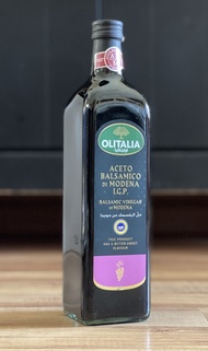 OLITALIA Balsamic Vinegar of Modena I.G.P - 1 Grape 1L/1000ml {Halal} - Italy