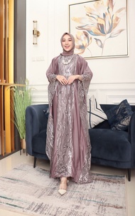 COD-BAJU KAFTAN WANITA TERBARU 2023 MOTIF RENDA PAYET MUTIARA-KAFTAN KISWANDA WANITA SIMPLE MEWAH DA