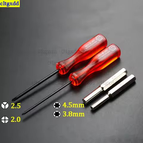 Cltgxdd 3.8mm/4.5mm safety screwdriver bit Y screwdriver suitable FOR NES SNES N64 GameBoy Game Boy 