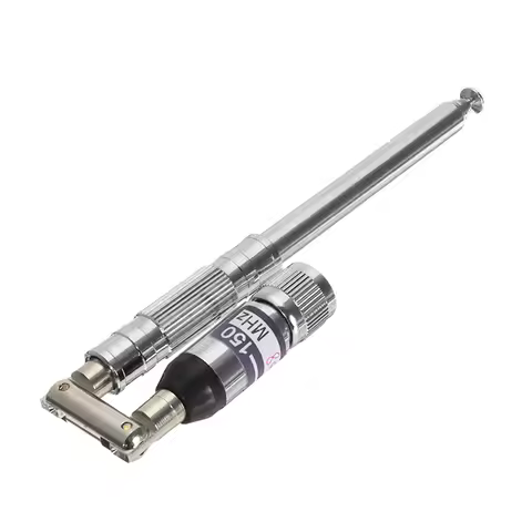 1150mm VHF Radio TNC Antenna Stainless Steel VHF FM Antenna 76-108mhz FM Radio Transmitter Walkie Ta