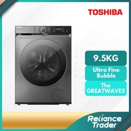 Toshiba 9.5KG Front Load Washing Machine with Ultra Fine Bubble TW-BK105GF4M(SK)
