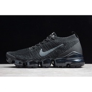 High Quality NK Air VaporMax Flyknit 3.0 2024 Black/Charcoal Gray, Men's and Women's Sizes AJ6910-00