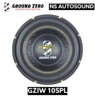 ซับ 10นิ้ว GROUND ZERO GZIW 10SPL 25 cm / 10″ high quality SPL subwoofer