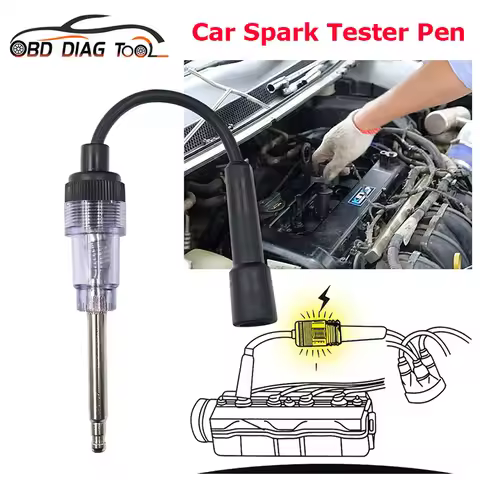 Newest Car Spark Plug Tester Pen Auto Checker Detector Diagnostic Tool Ignition System Coil Tester S