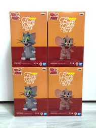 日版 Tom and Jerry  湯姆貓與傑利鼠 貓和老鼠 Fluffy Puffy Figure 模型 擺設