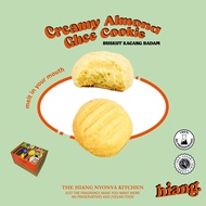 Creamy Almond Ghee Cookies (Vegan)by THE HIANG suji biskut badam