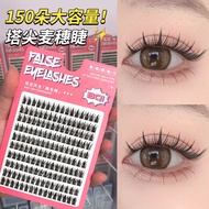 magnetic eyelash eyelash extension BQI Tower Pointed Wheat Ear False Eyelashes Natural Simulation Si
